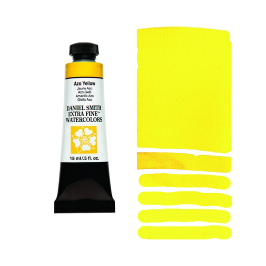 Daniel Smith Extra Fine Watercolor — Azo Yellow