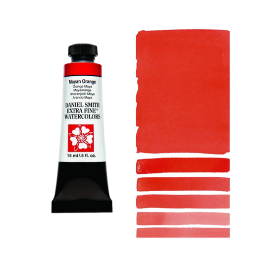 Daniel Smith Extra Fine Watercolor — Mayan Orange