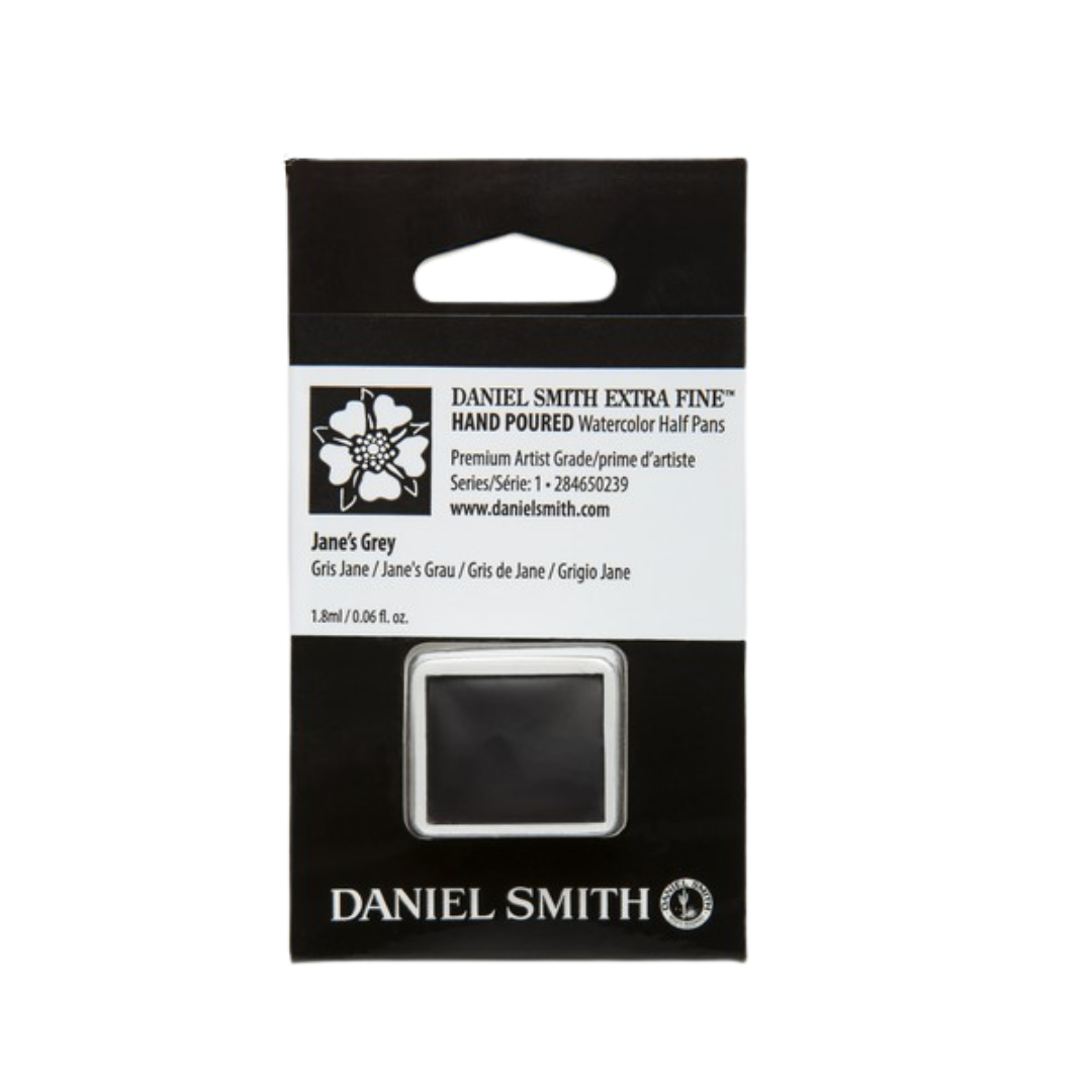 Daniel Smith Hand Poured Watercolor Half Pan — Janes Grey