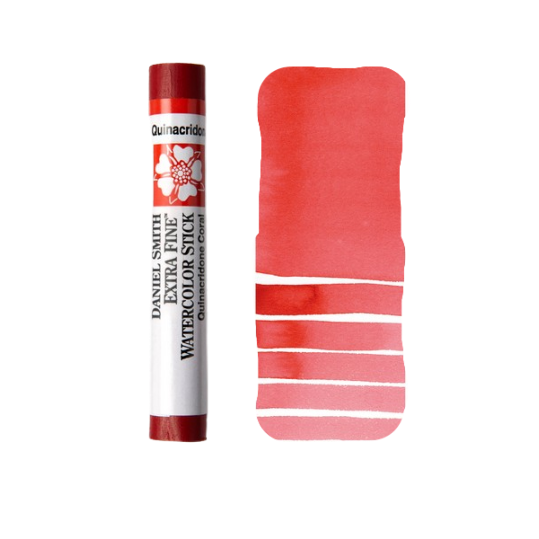 Daniel Smith Extra Fine Watercolor Sticks — Quinacridone Coral