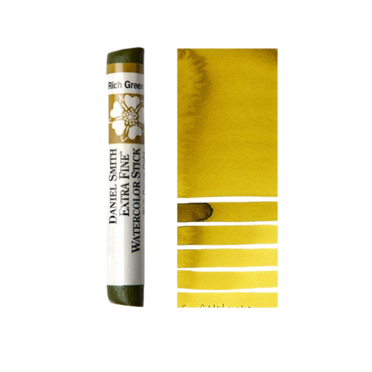 Daniel Smith Extra Fine Watercolor Sticks — Rich Green Gold