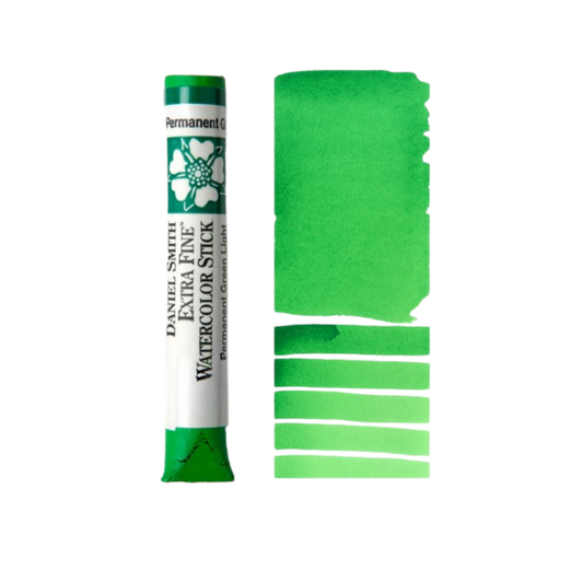 Daniel Smith Extra Fine Watercolor Sticks — Permanent Green Light
