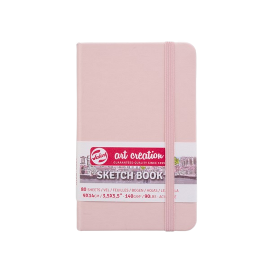 Talens Art Creation Sketchbook — Pink, 3.54 × 5.51 in