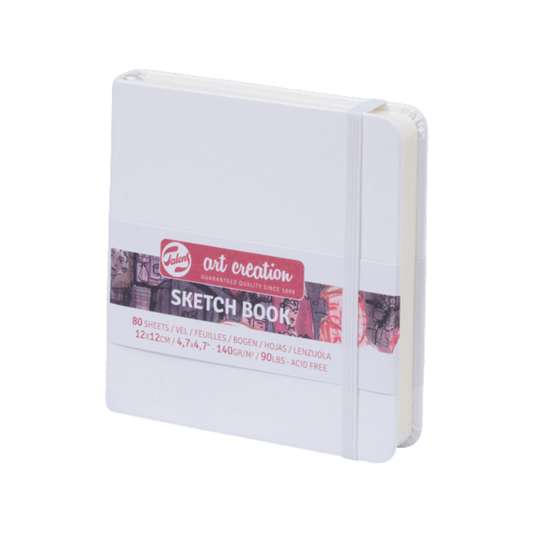 Talens Art Creation Sketchbook — White, 4.72 x 4.72 in