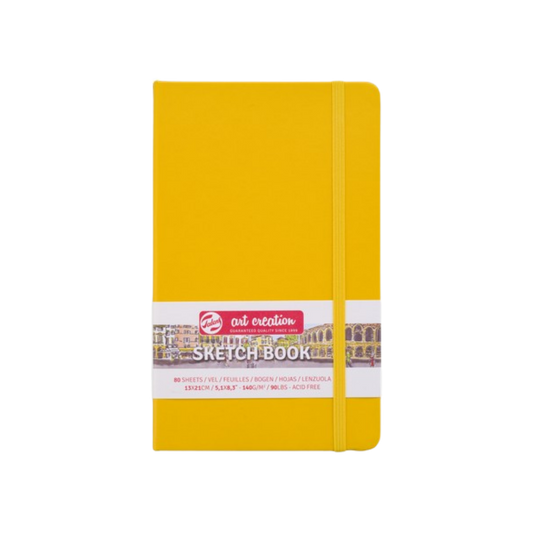 Talens Art Creation Sketchbook — Golden Yellow, 5.11 × 8.27 in