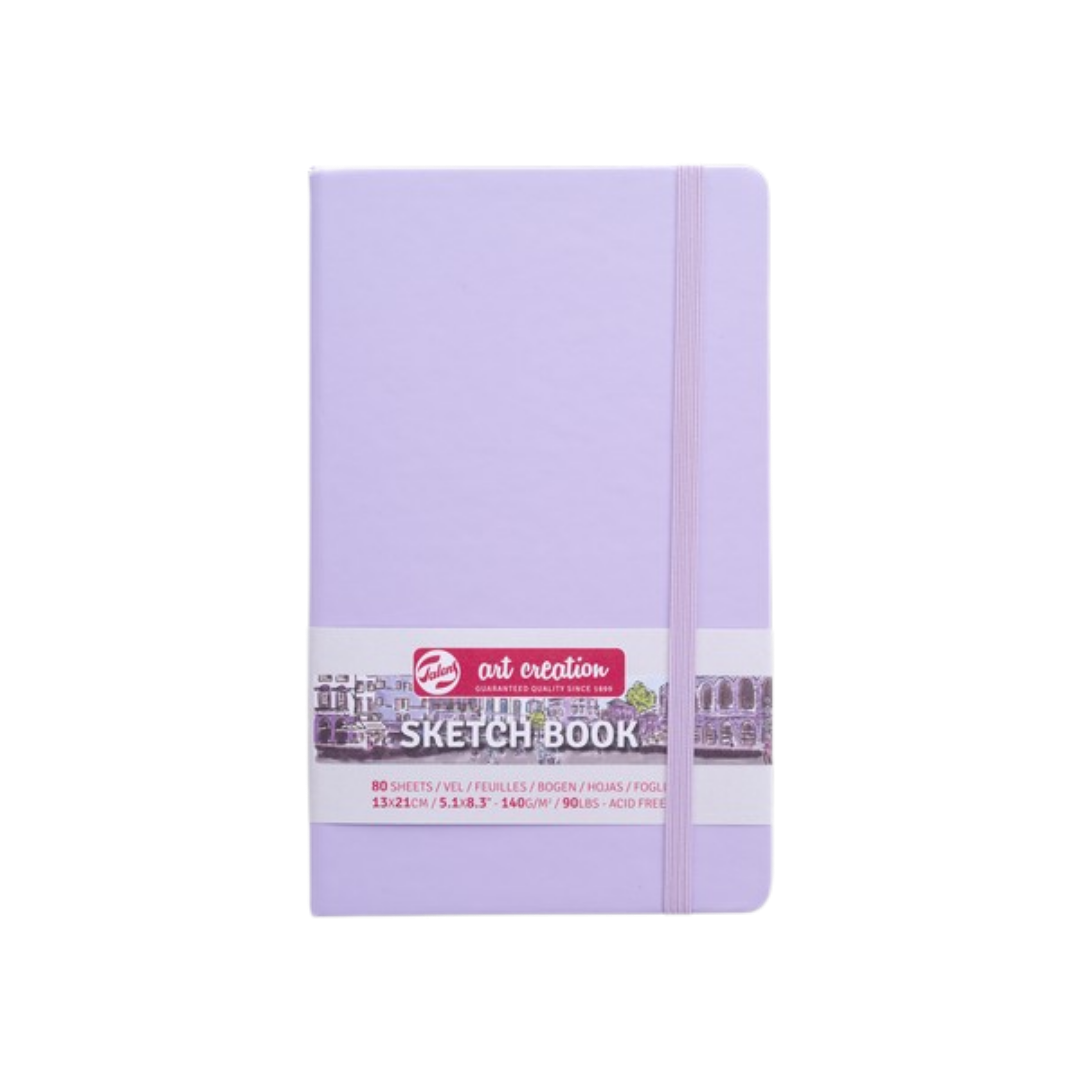Talens Art Creation Sketchbook — Pastel Violet, 5.11 × 8.27 in