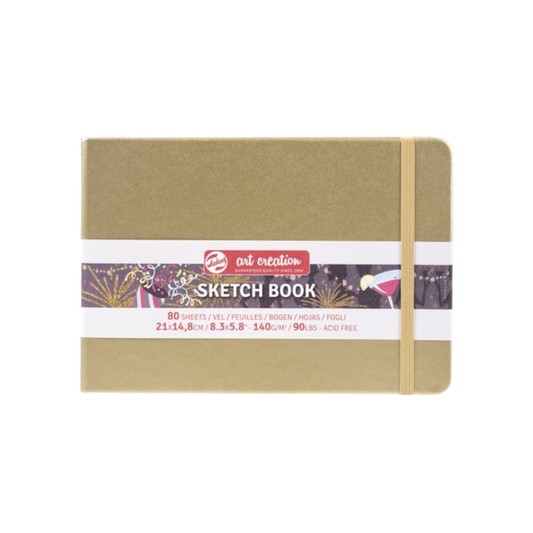 Talens Art Creation Sketchbook — White Gold, 8.27 × 5.83 in