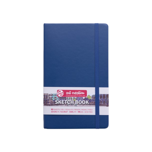 Talens Art Creation Sketchbook — Navy Blue, 5.11 × 8.27 in