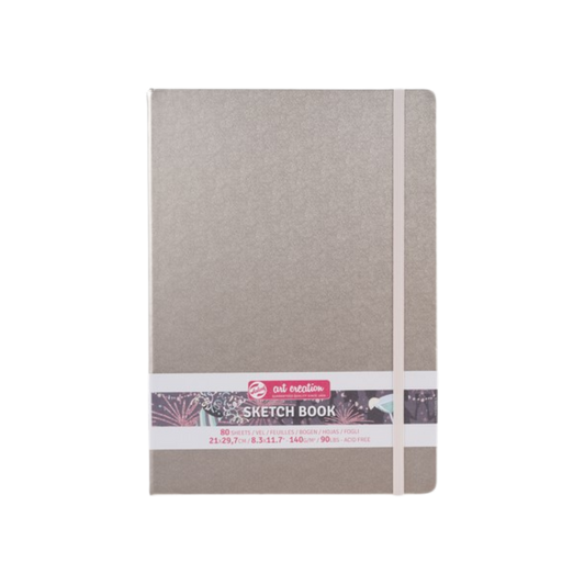 Talens Art Creation Sketchbook —  Pink Champagne, 8.27 × 11.69 in