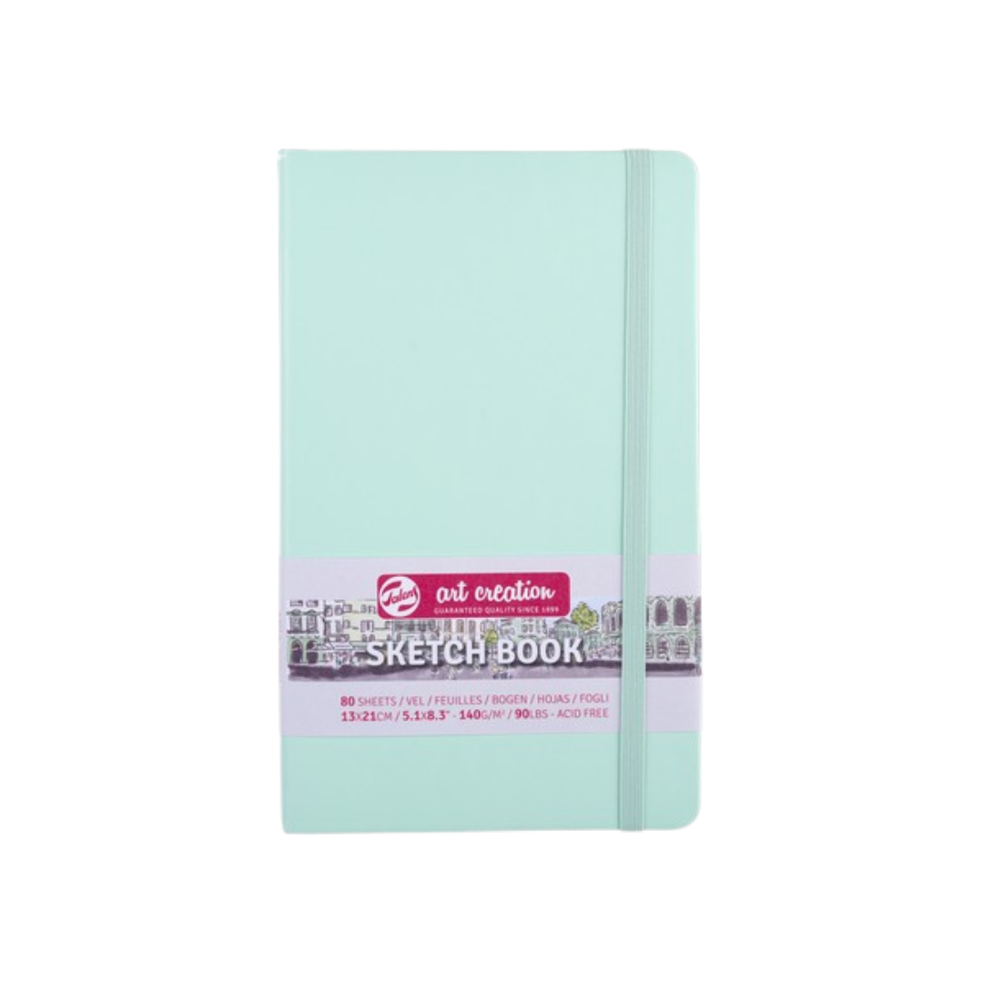 Talens Art Creation Sketchbook — Fresh Mint, 5.11 × 8.27 in
