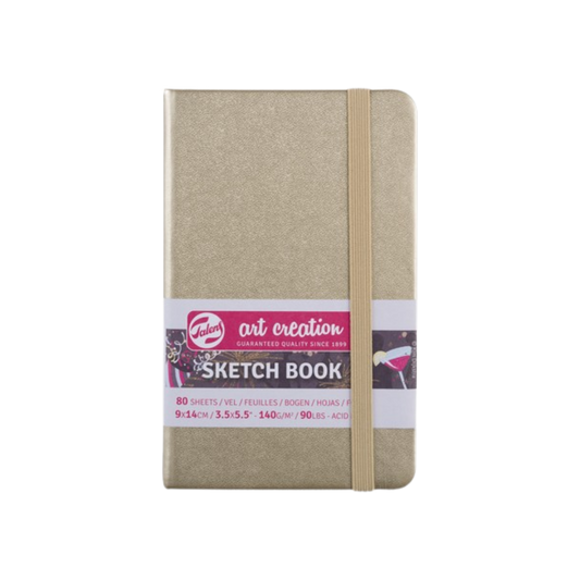 Talens Art Creation Sketchbook — White Gold, 3.54 × 5.51 in