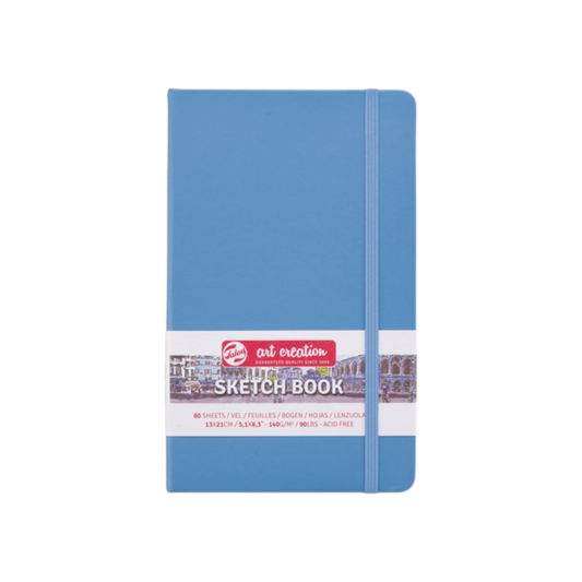 Talens Art Creation Sketchbook — Lake Blue, 5.11 × 8.27 in