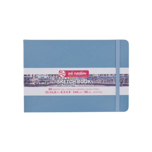 Talens Art Creation Sketchbook — Lake Blue, 8.27 × 5.83 in