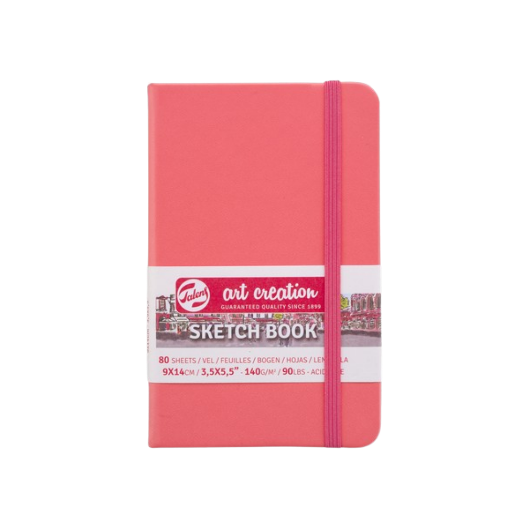 Talens Art Creation Sketchbook — Coral, 3.54 × 5.51 in