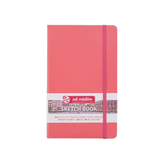 Talens Art Creation Sketchbook — Coral, 5.11 × 8.27 in