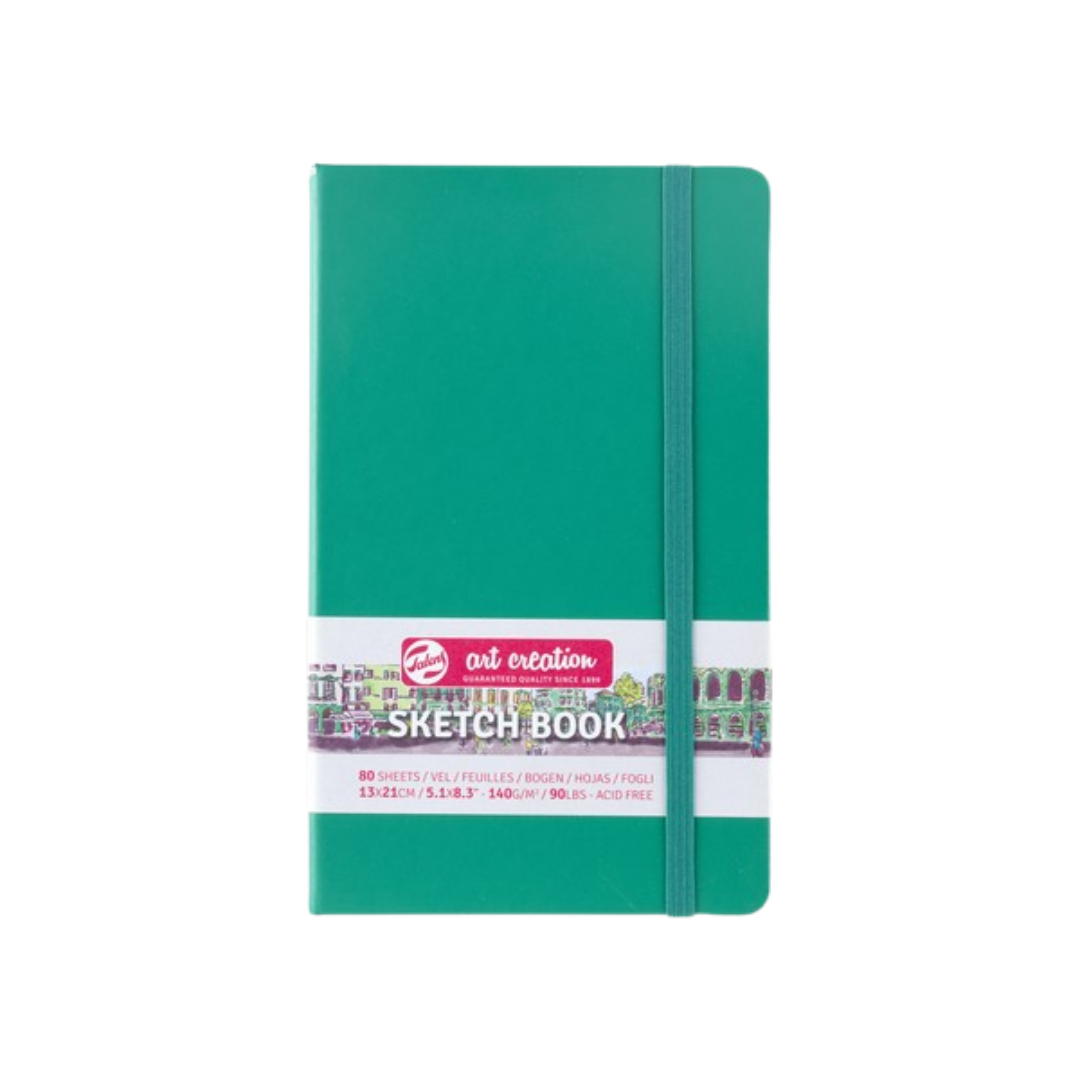 Talens Art Creation Sketchbook — Forest Green, 5.11 × 8.27 in