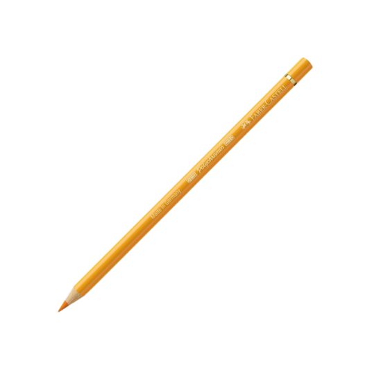 Faber-Castell Polychromos Colored Pencil — Dark Chrome Yellow
