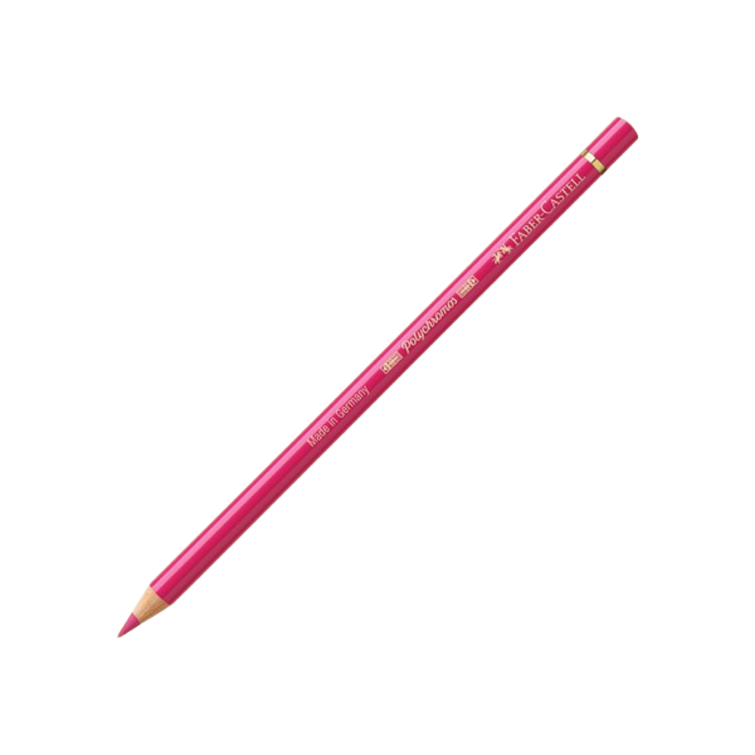 Faber-Castell Polychromos Colored Pencil — Rose Carmine