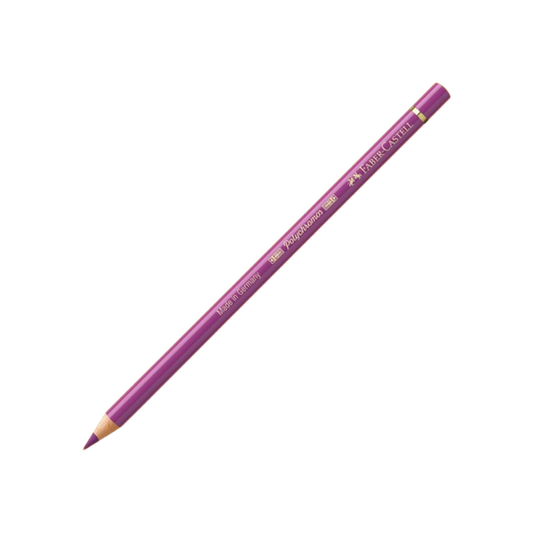 Faber-Castell Polychromos Colored Pencil — Red Violet/LT Red Violet