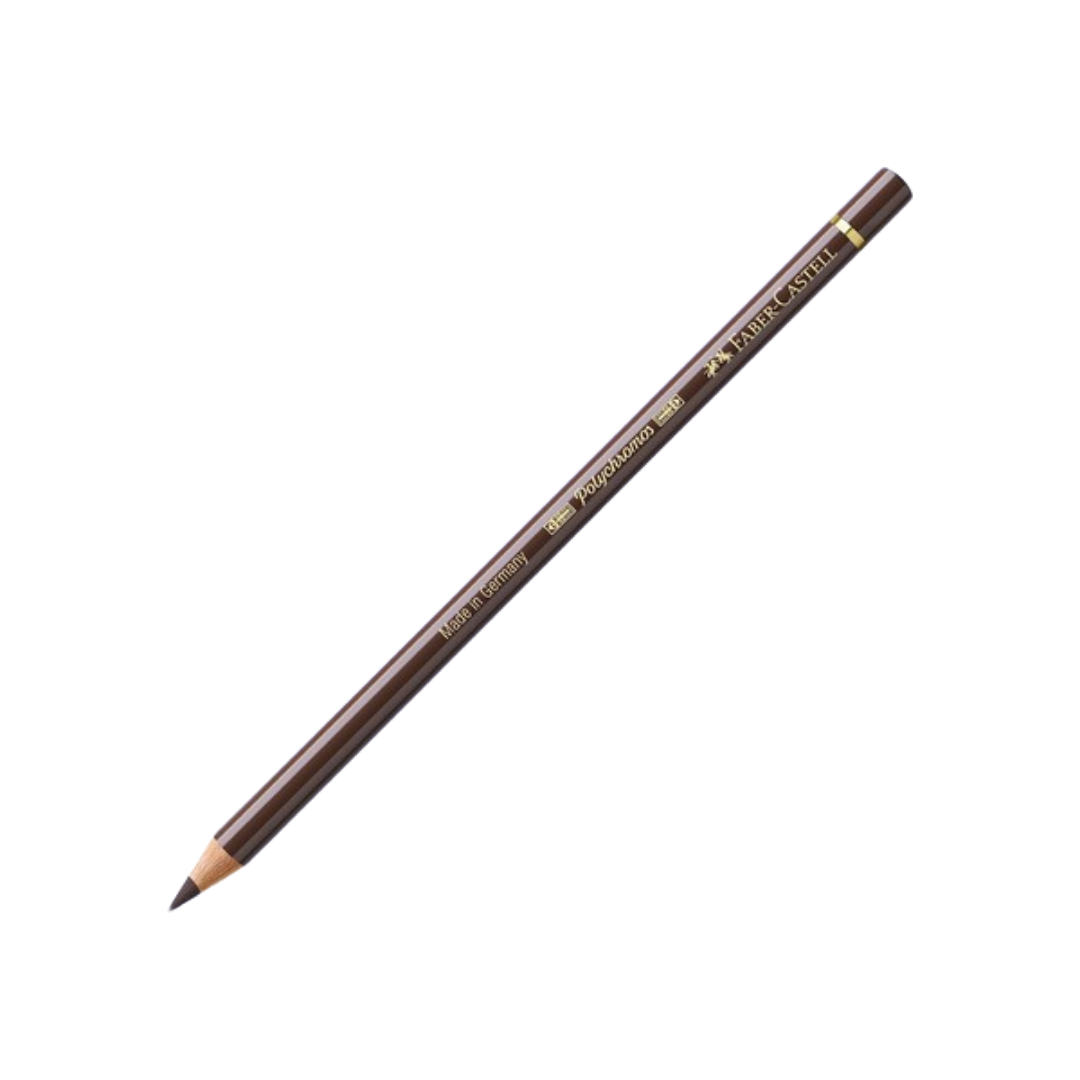 Faber-Castell Polychromos Colored Pencil — Burnt Umber