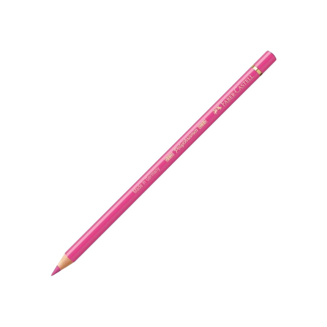 Faber-Castell Polychromos Colored Pencil — Pink Madder Lake