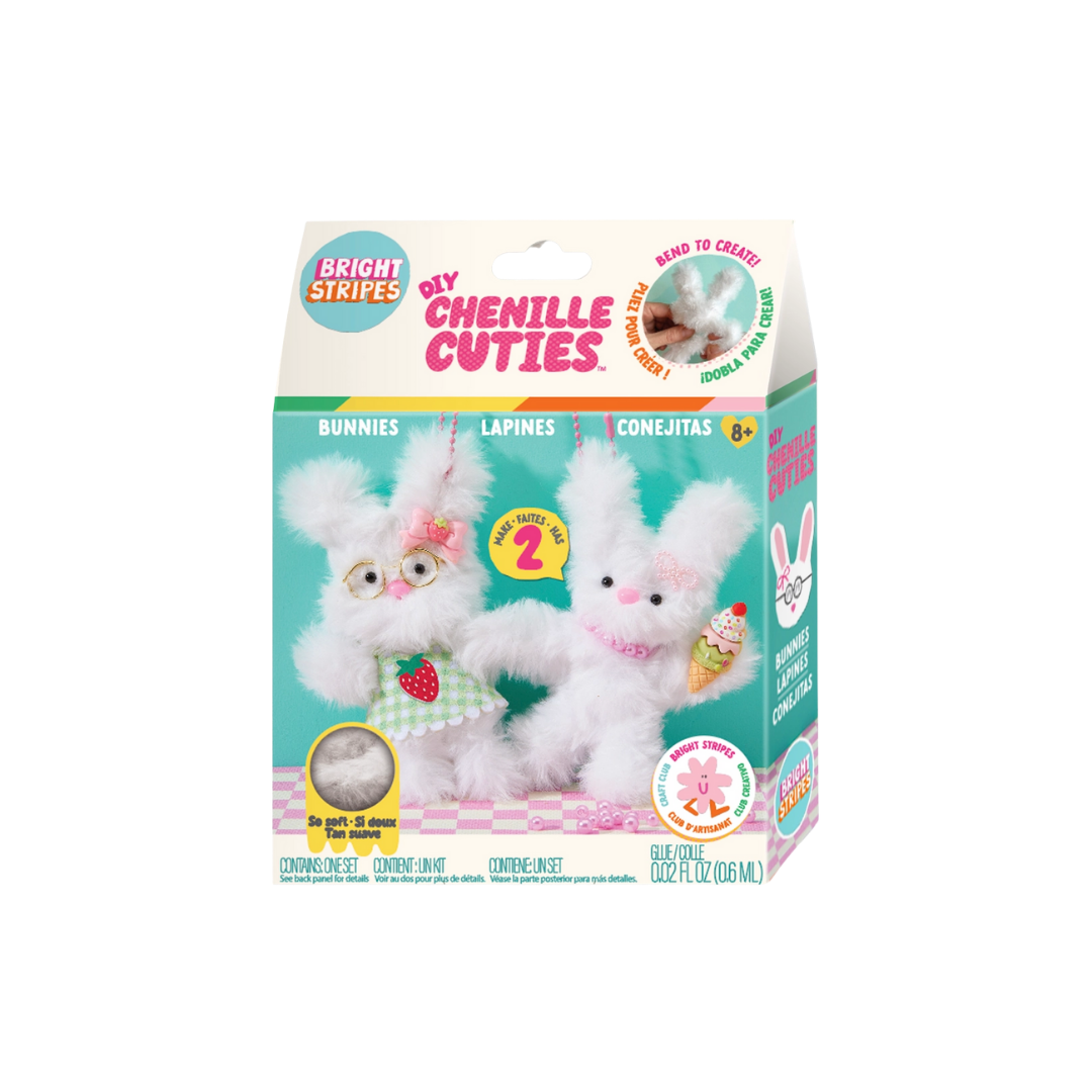DIY Chenille Cuties — Bunnies