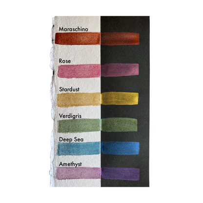 Grumbacher Japanese Watercolor Set — 6-Piece Glimmer Set
