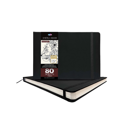 Zieler Classic Hardcover Art Sketchbook — 5.5″ × 8.15″