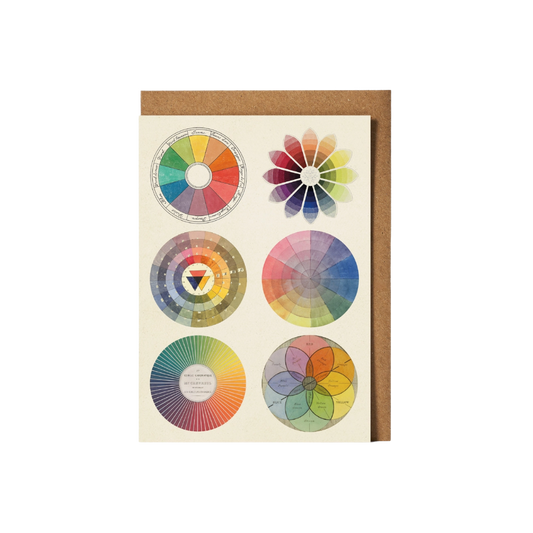 Greeting Card – Colour Wheels