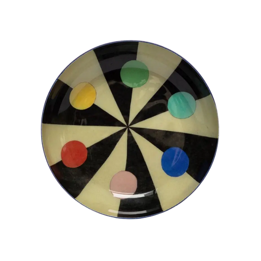 Round Enamel Tray – Benson’s Colour Hexagon