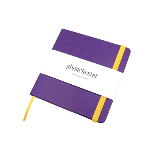 Plumchester Small Square Sketchbook 6” x 6” - 48 pages