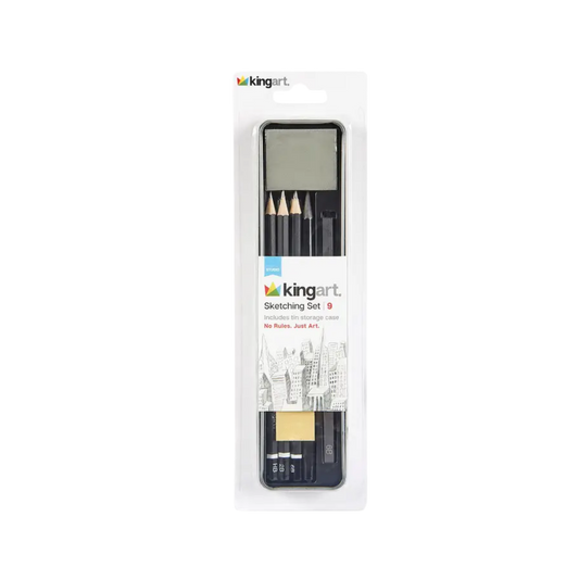 Sketching Tin Set - 9 pc