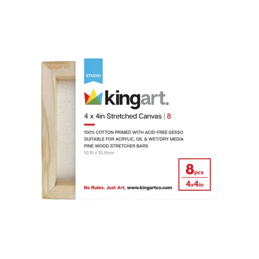 Stretched Canvas 4x4 8 pc