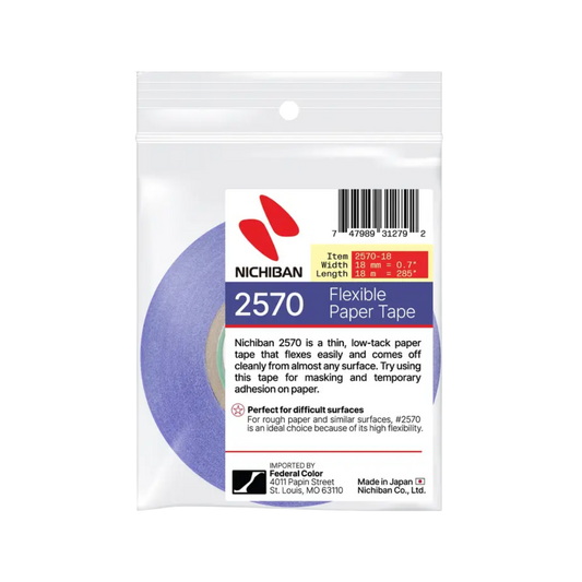 Nichiban 2570 Flexible Artist Tape: Standard (18 mm)