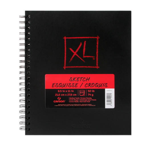 Canson® XL® Sketch Book — 8.5" × 11"