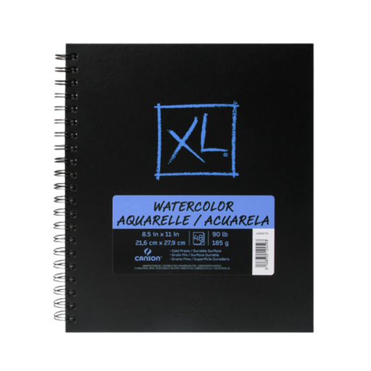 Canson® XL® Watercolor Book — 8.5" × 11"