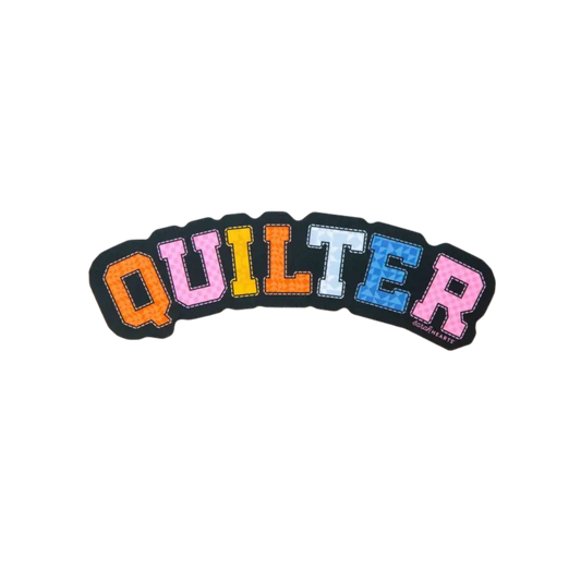 Quilter Sticker - Vinyl Waterproof Sticker