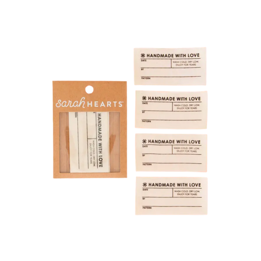 Organic Cotton Write-In Sewing Labels