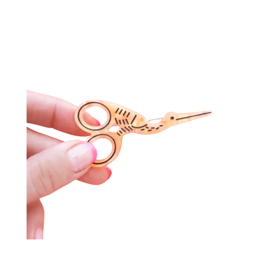 Stork Scissors Hair Clip
