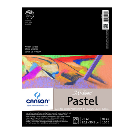 Artist Series Mi-Teintes Pastel Pad — 6 Colors (9" × 12")