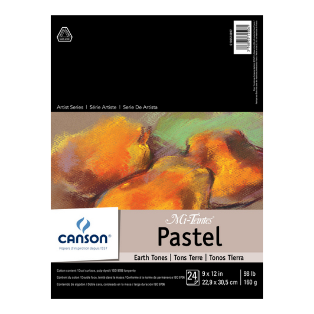Artist Series Mi-Teintes Earthtone Pad — 9" × 12"