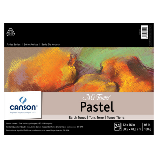 Artist Series Mi-Teintes Earthtone Pad — 12" × 16"