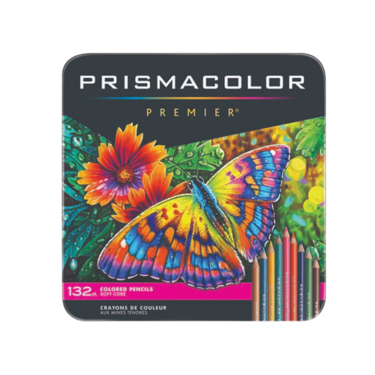 Prismacolor Premier Soft Core Colored Pencil Tin — Set of 132