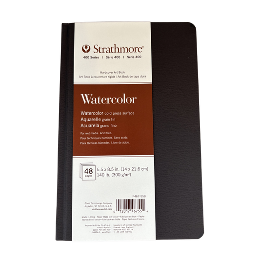 Strathmore BK 400 Series Watercolor Book — 5.5" × 8.5"