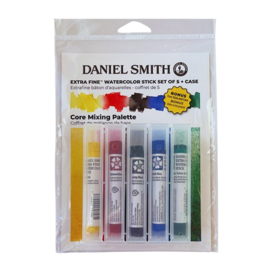 Daniel Smith Extra Fine Watercolor Stick – 5 Piece Core Mixing Set
