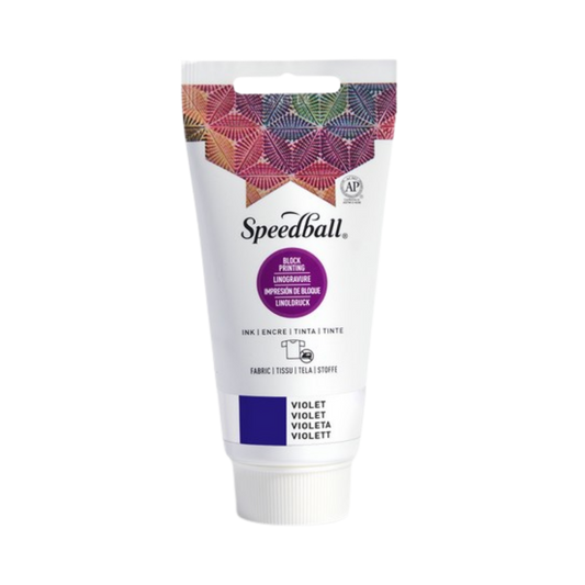 Fabric Block Printing Ink 2.5oz - Violet