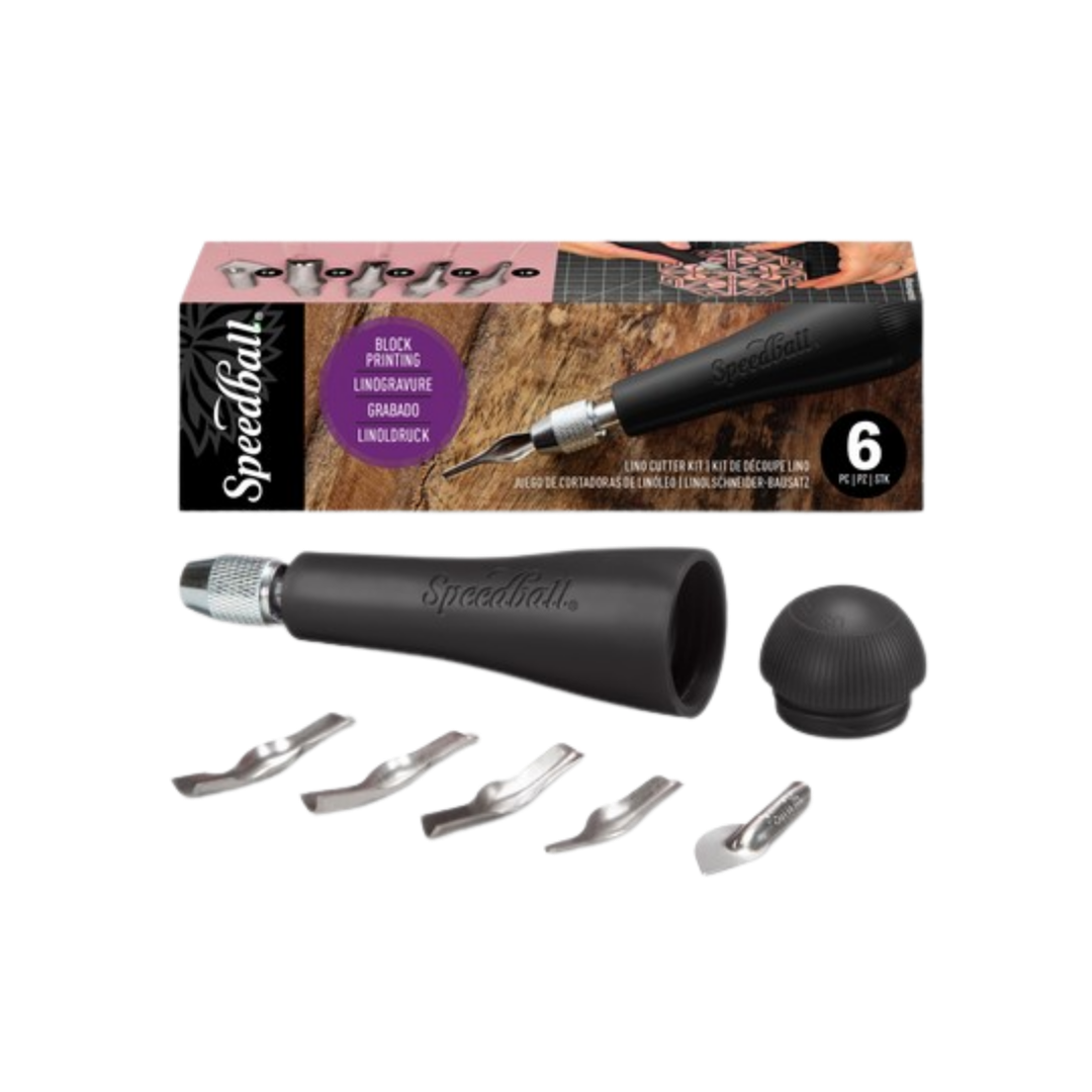 #1 Lino Cutter Kit- Black Handle