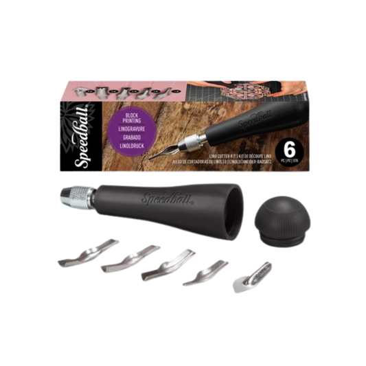 #1 Lino Cutter Kit- Black Handle