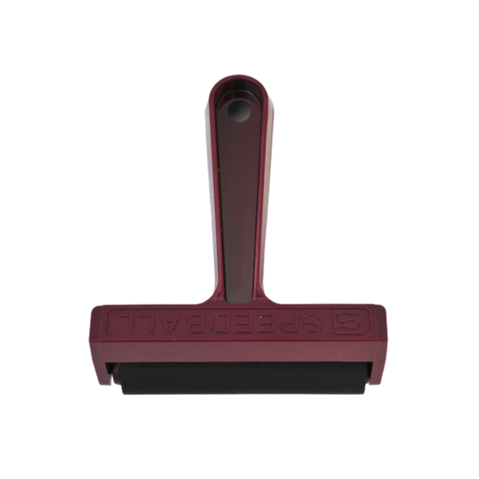 Hard Rubber Brayer – 4" Pop-In (Carded)