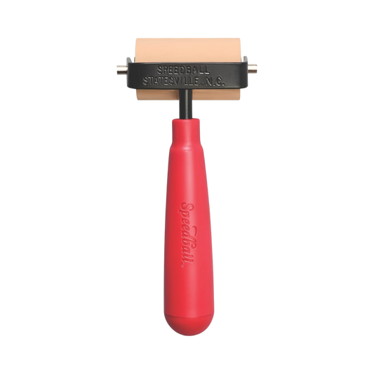 Soft Rubber Brayer – Heavy Duty Steel Frame (Carded) — 2"